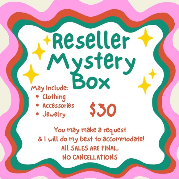 Jewelry - ✨ $30 Mystery Reseller Boxes✨